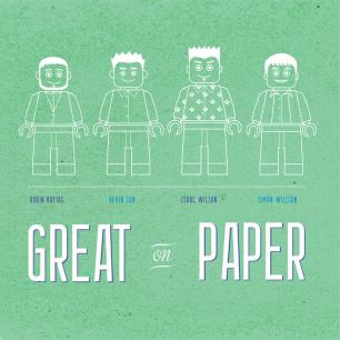 GREAT ON PAPER Album Release photo