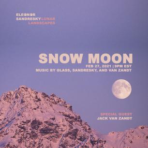 Lunar Landscapes: Snow Moon photo