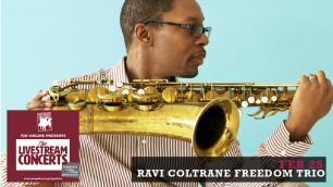 Ravi Coltrane Freedom Trio photo