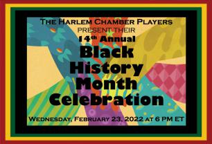 The Harlem Chamber Players 14th Annual Black History Month Celebration photo