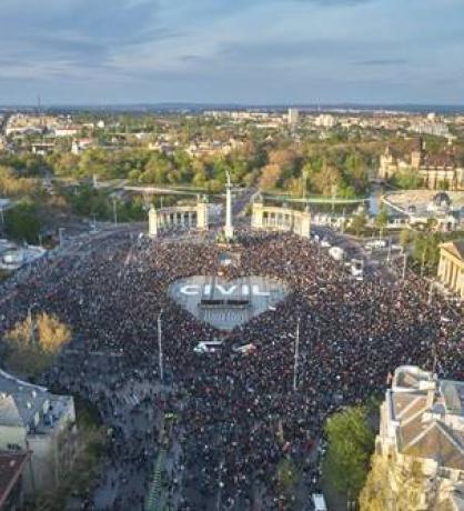 Photo: News from Hungary: Massive demonstration against government’s actions for complicating NGOs’ work 